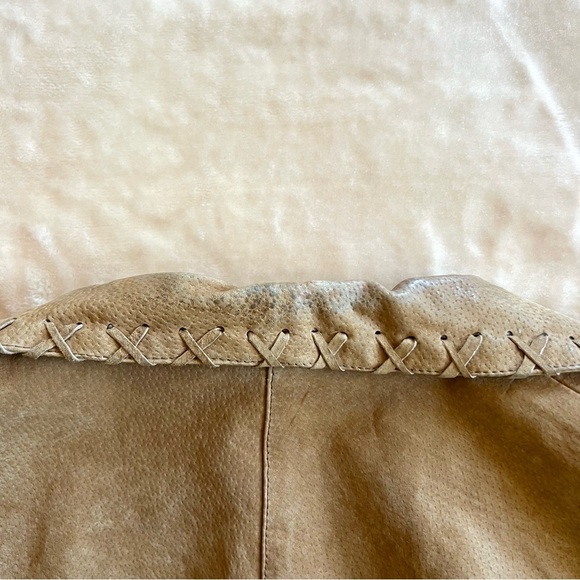 Vintage Y2K Leather Jacket - Picture 6 of 8